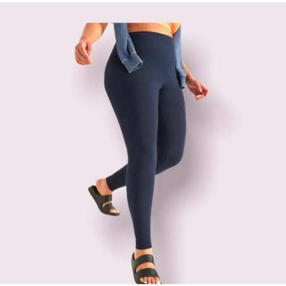 a new day Luxe Leggings Rayon Blend High Waist Wide Waistband XSmall - Picture 2 of 4